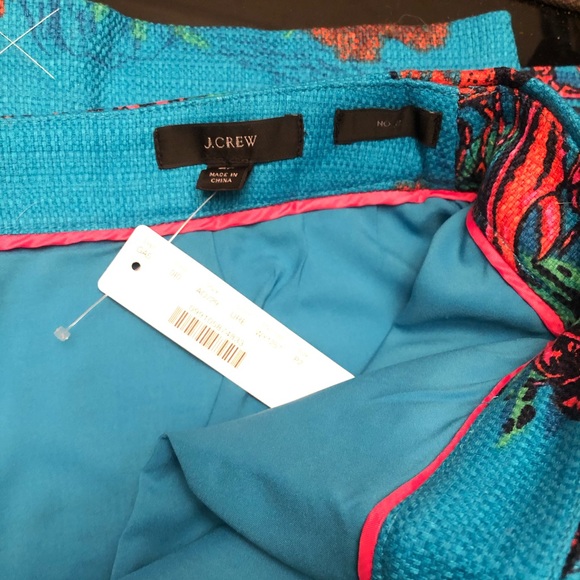 J. CREW No.2 pencil skirt with lobster print - Picture 2 of 3